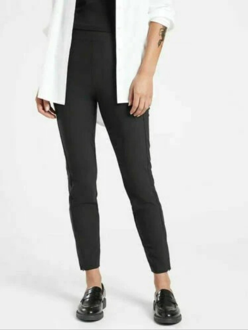 Athleta Stellar Tight Black Ankle Pants 4